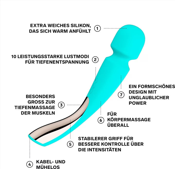 LELO - SMART WAND 2 BORDEAUX