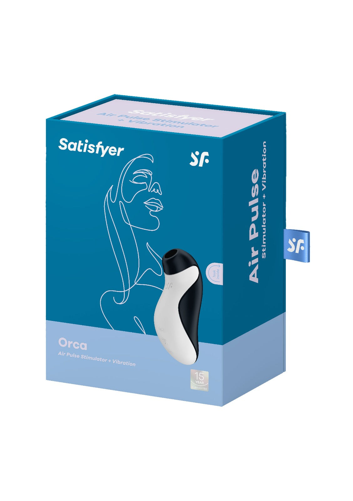 Orca Double Air Pulse Vibrator