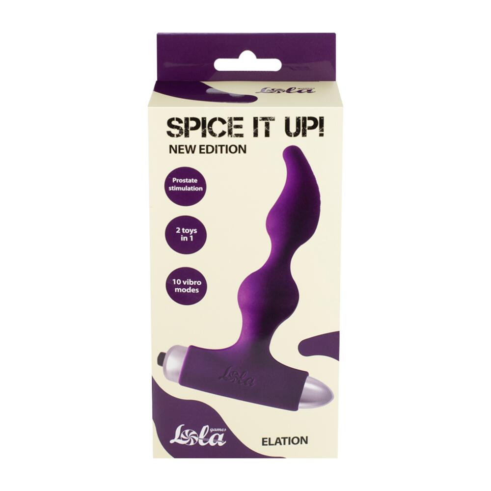 Lola Games - Plug Anale Vibrante Elation - Viola