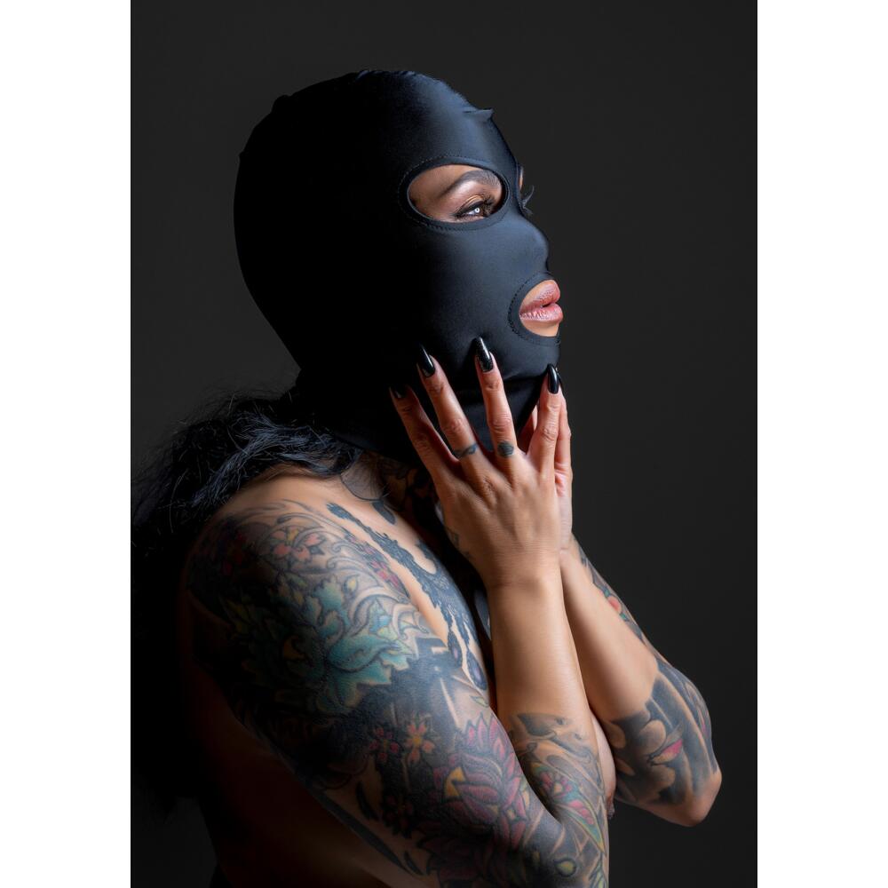 Spandex Hood Black