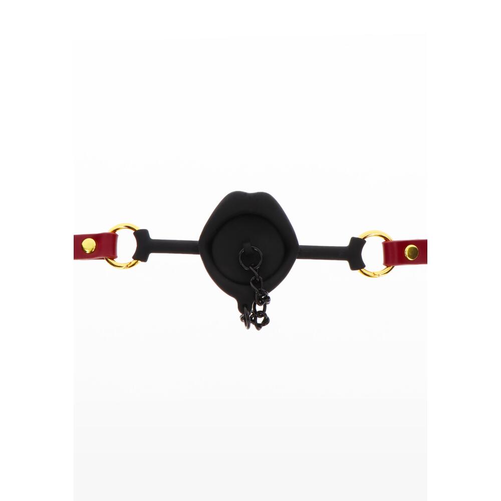 Kinky Gag with Plug Red