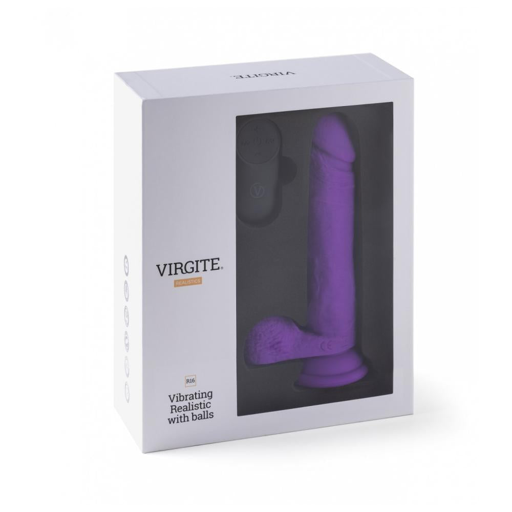 Virgite - Vibratore Realistico Ricaricabile R15 - 6,5"