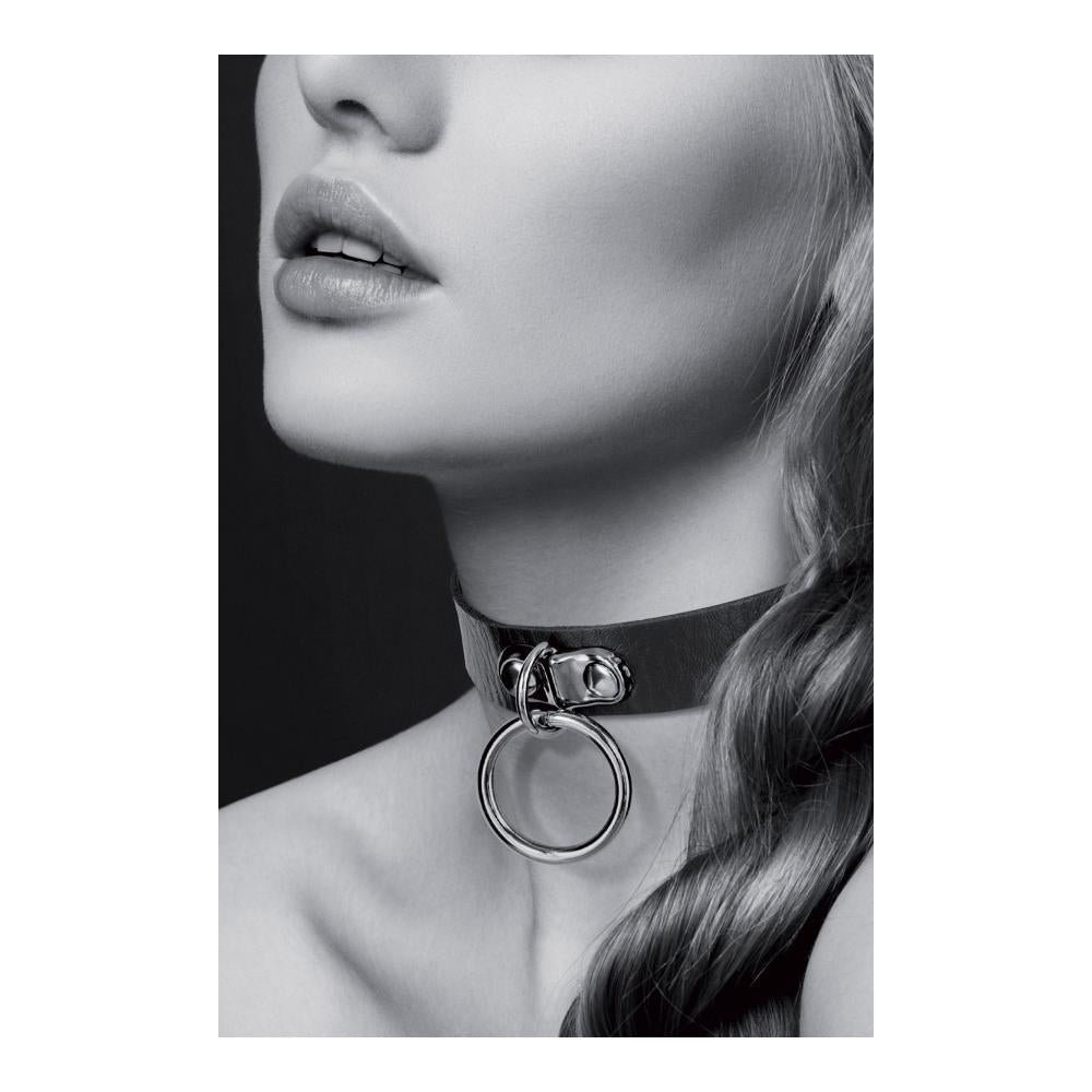 Bijoux Pour Toi - Collare con Anello - Nero