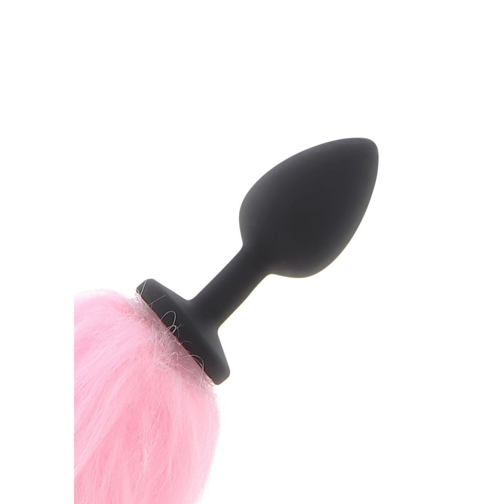 Unicorn Tail & Buttplug LED Black