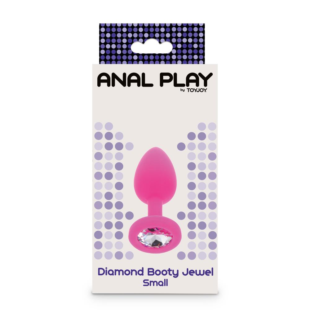 Diamond Booty Jewel Small Pink