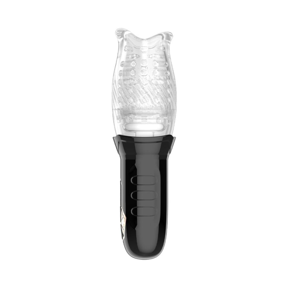 Rimba Toys – Orgastobator 01 – Male Masturbator – Black & Transparent