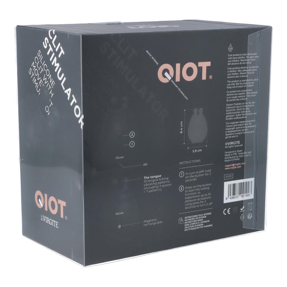 Qiot by Virgite - Stimolatore Clitorideo - Nero