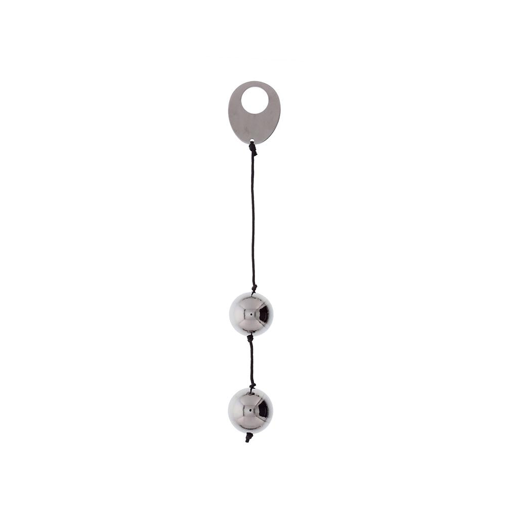 DOMINO METALLIC BALLS - SILVER