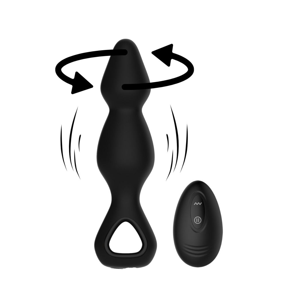Winyi - Palline Ruotanti e Vibranti Anali con Controllo Remoto - Jeff