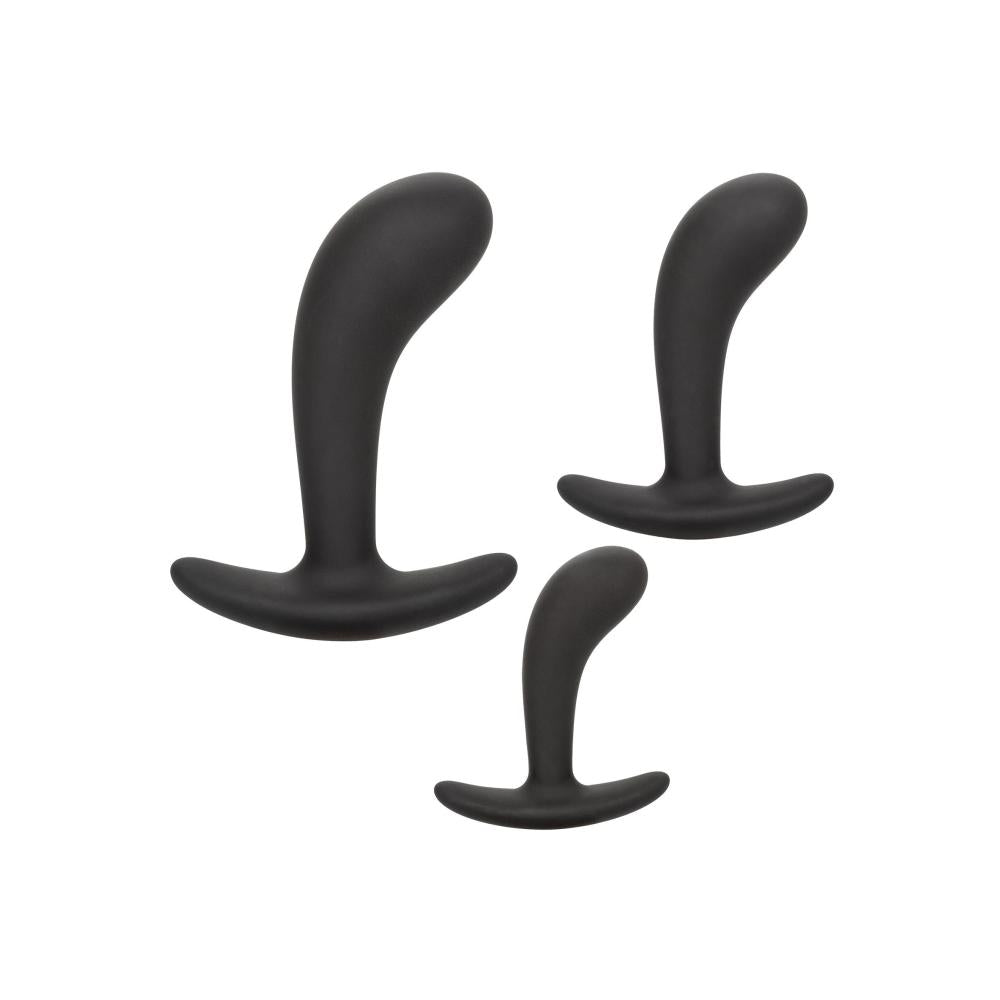 Kit per la prostata in silicone nero