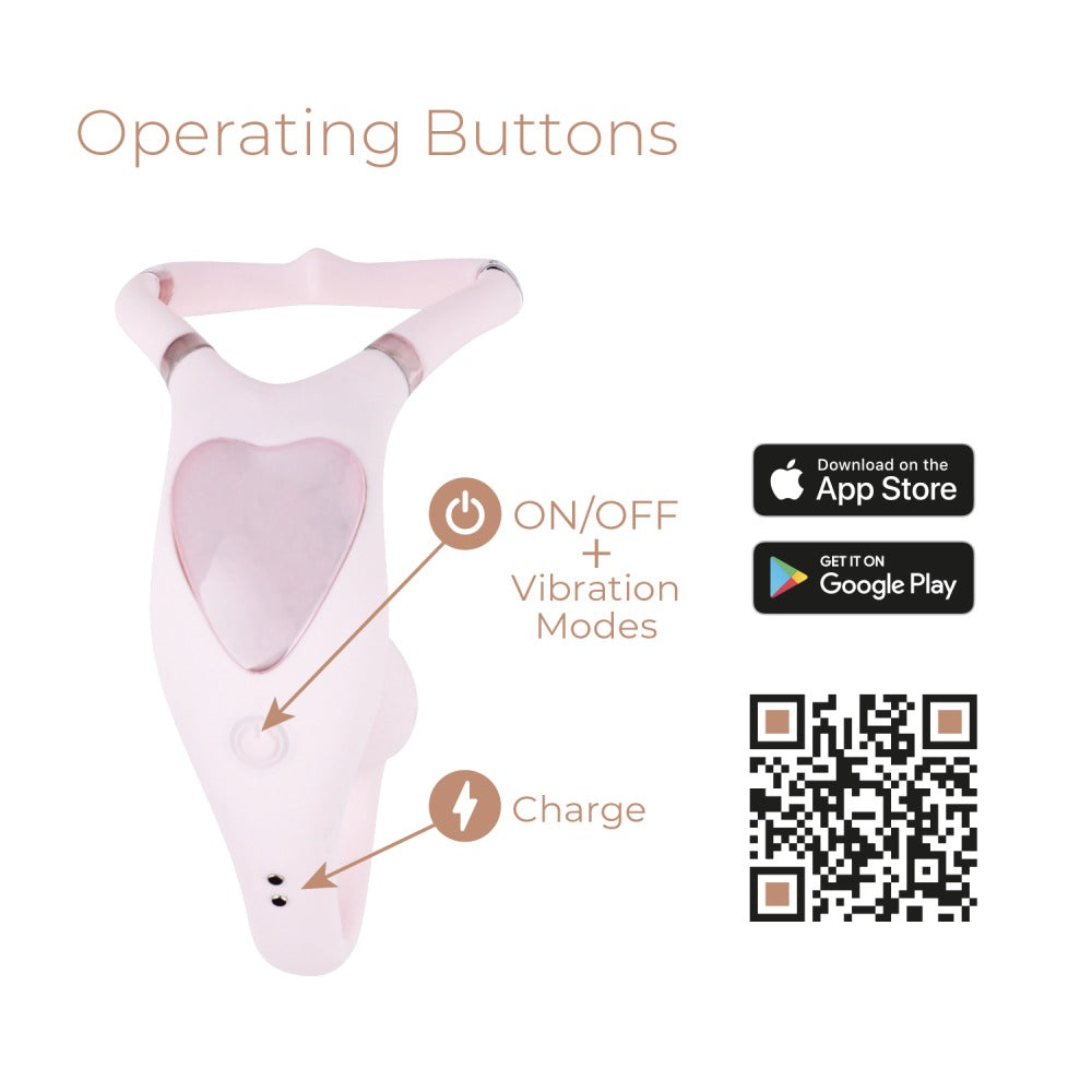 Adrien Lastic - Stimolatore Clitorideo e Punto G + App Venus - Rosa