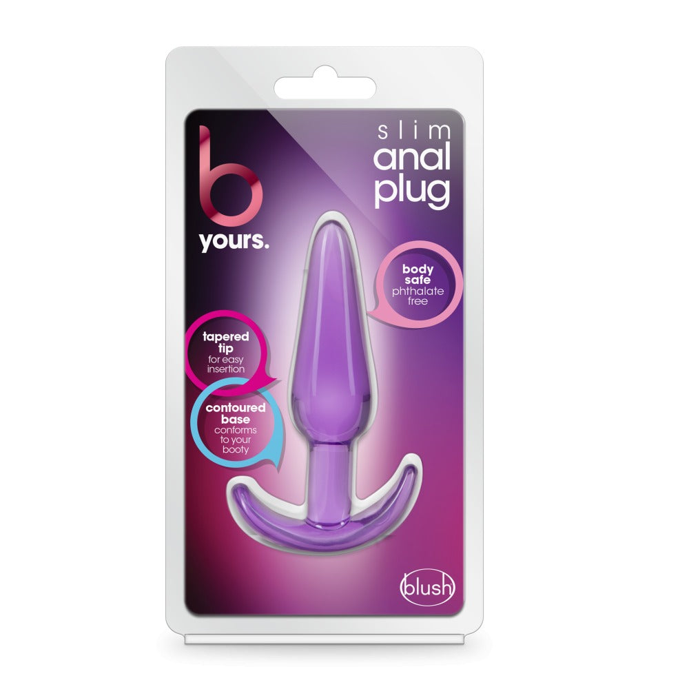 B YOURS CURVY ANAL PLUG PINK