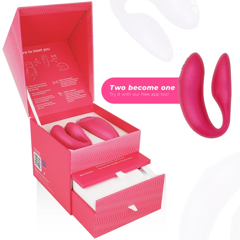 WE-VIBE - VIBRATORE CHORUS PER COPPIA CON SQUEEZE CONTROL ROSA