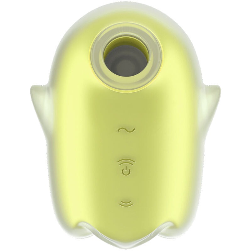 SATISFYER - GHOST AIR PULSE & VIBRATORE GIALLO