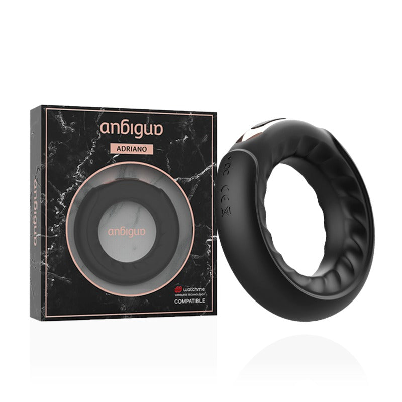 ANBIGUO - ANELLO VIBRANTE ADRIANO COMPATIBILE CON TECNOLOGIA WIRELESS WATCHME