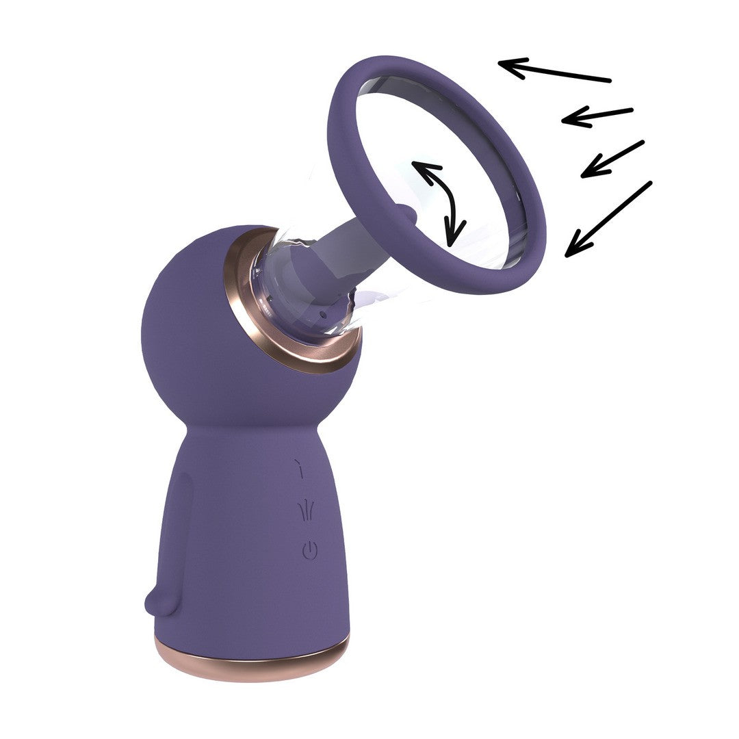POMPA PER LA VULVA E IL SENO EXQUISITE VIOLA PUMPED