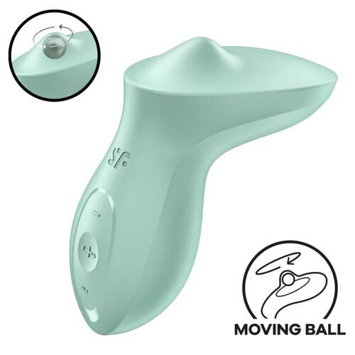 SATISFYER - VIBRATORE EXCITERRR DA APPOGGIO CLITORIDE MENTA