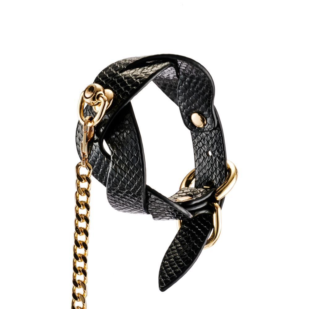 GUILTY PLEASURE LUNAR GUINZAGLIO E COLLARE INTRECCIATI