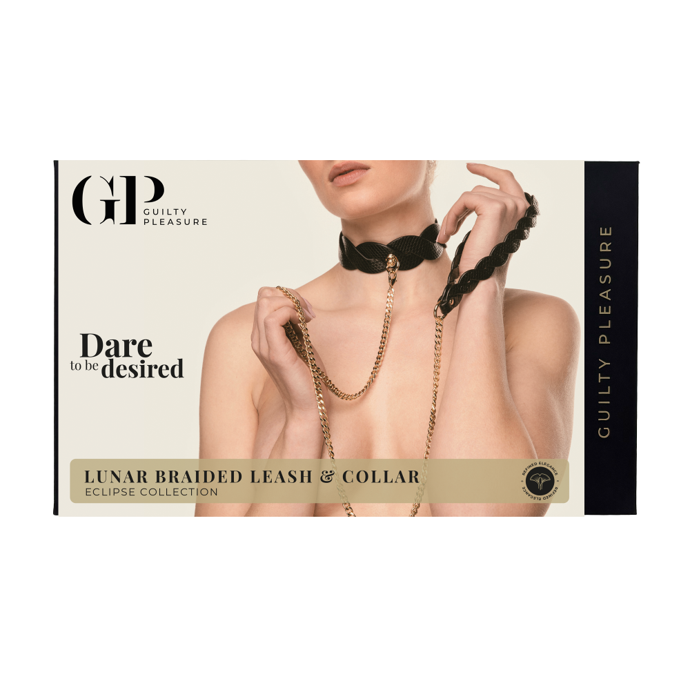 GUILTY PLEASURE LUNAR GUINZAGLIO E COLLARE INTRECCIATI