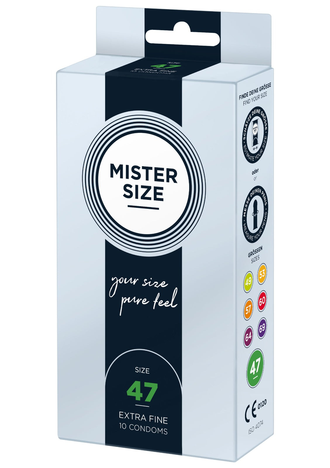 MISTER SIZE CONDOMS 10 PCS