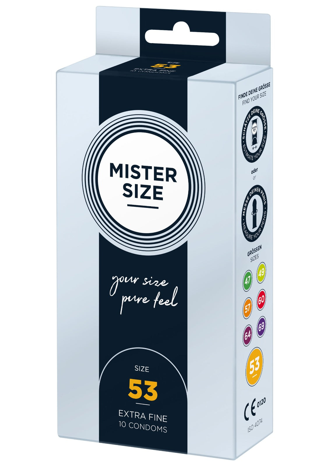 MISTER SIZE CONDOMS 10 PCS