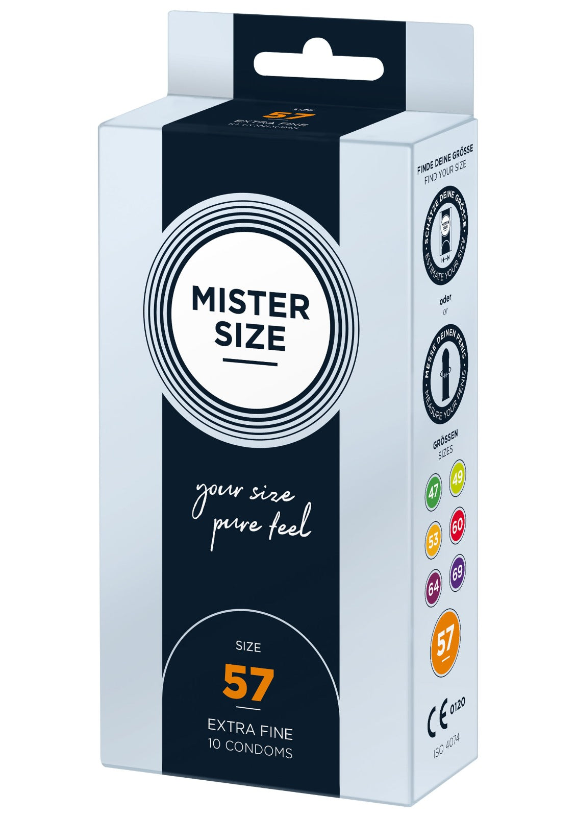 MISTER SIZE CONDOMS 10 PCS