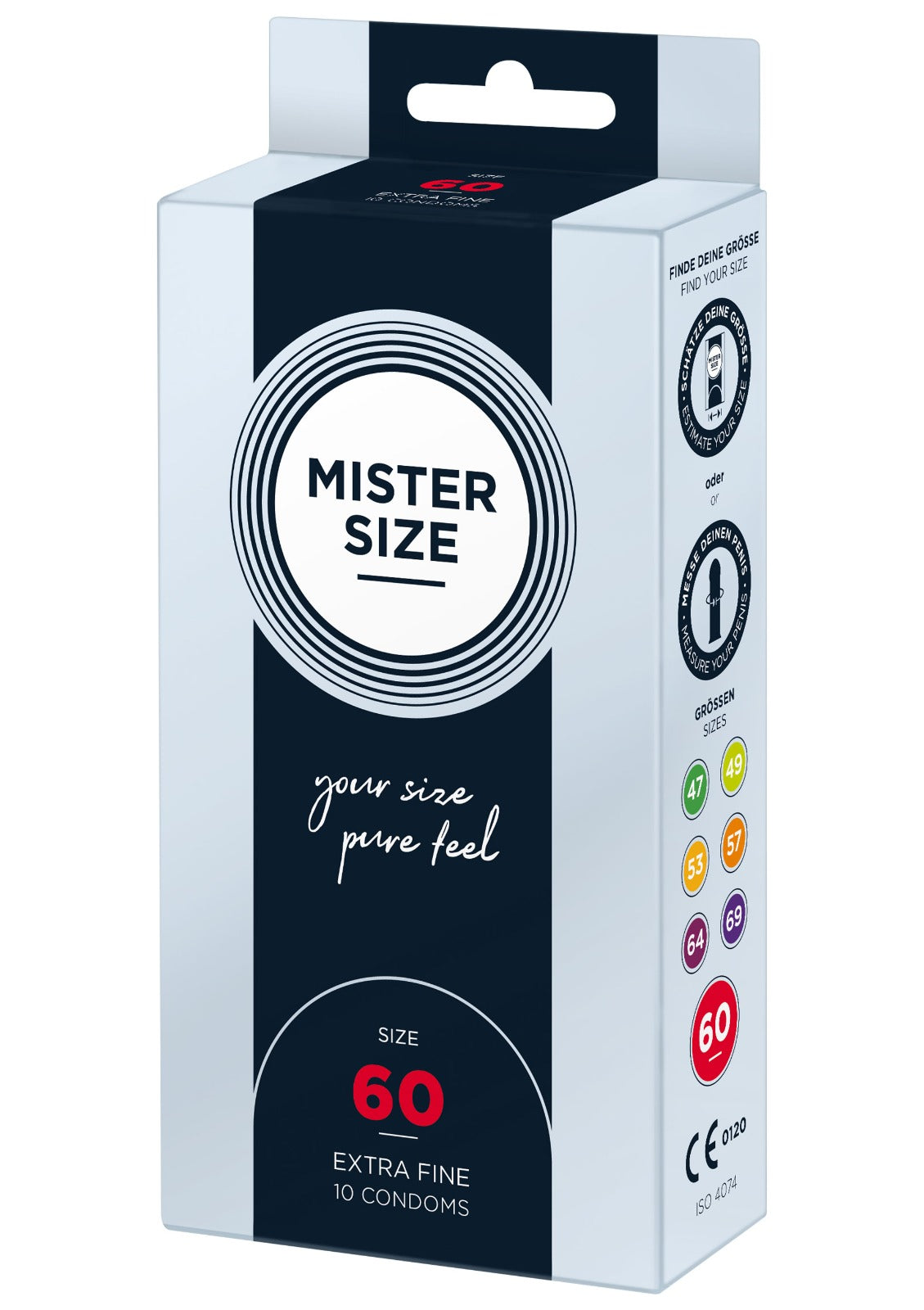 MISTER SIZE CONDOMS 10 PCS
