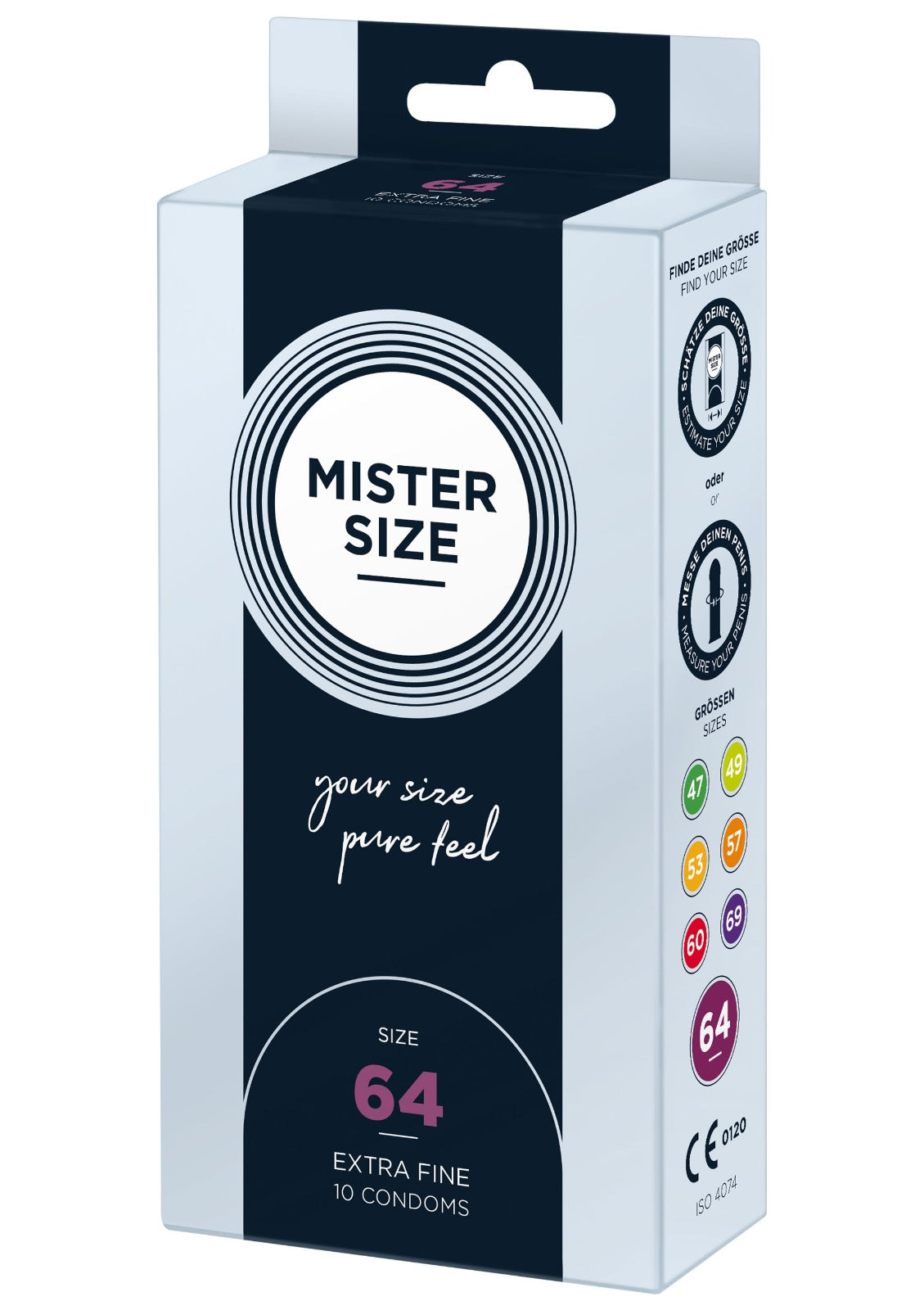 MISTER SIZE CONDOMS 10 PCS