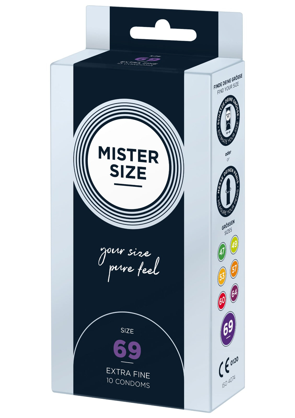 MISTER SIZE CONDOMS 10 PCS