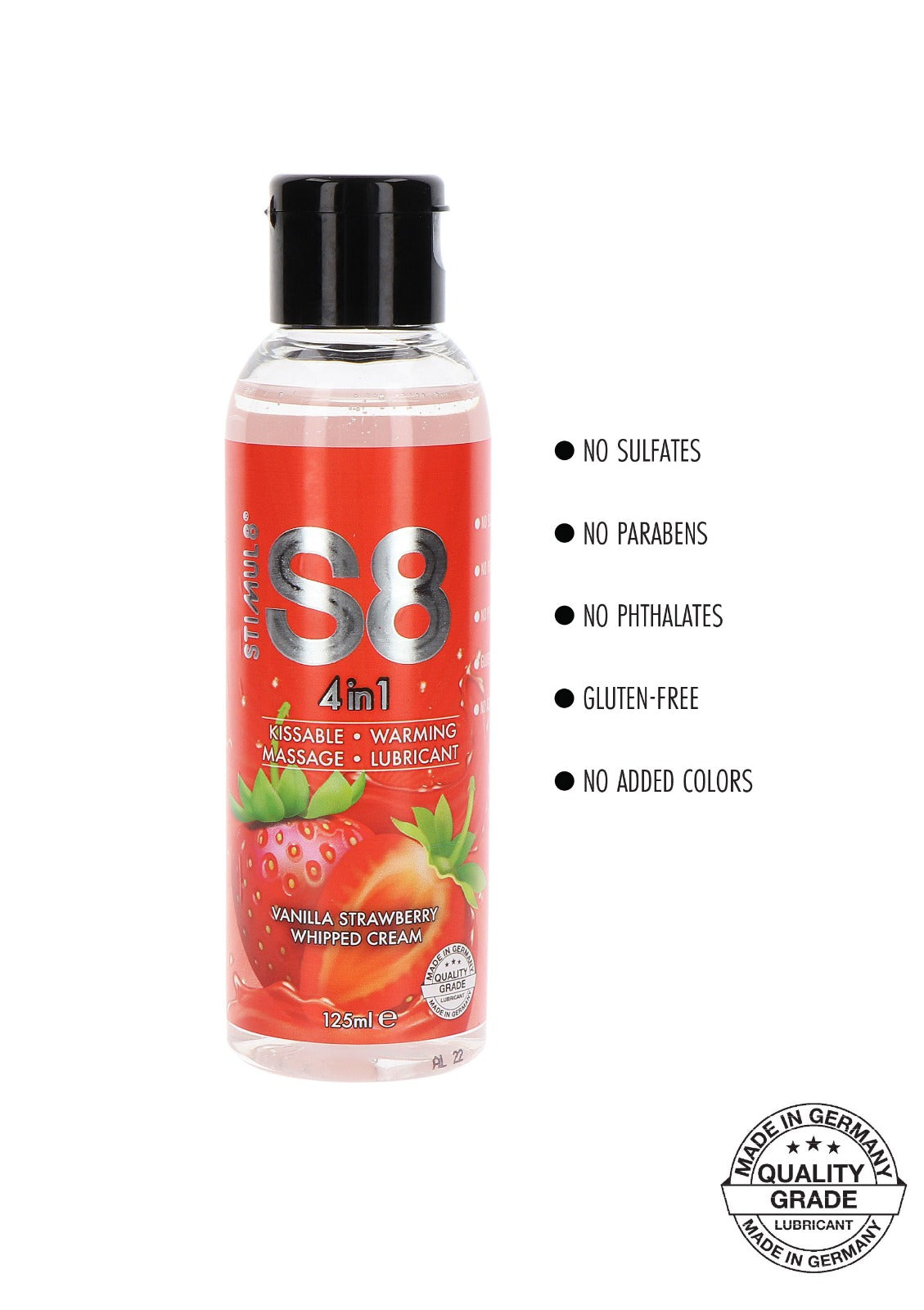 S8 4-in-1 Dessert Lube 125ml