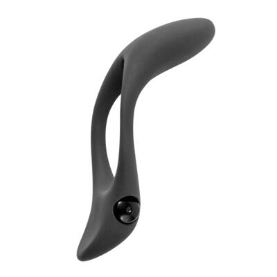 Pure Passion Stardust Vibrating Cockring - Black