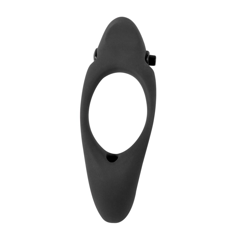 Pure Passion Stardust Vibrating Cockring - Black