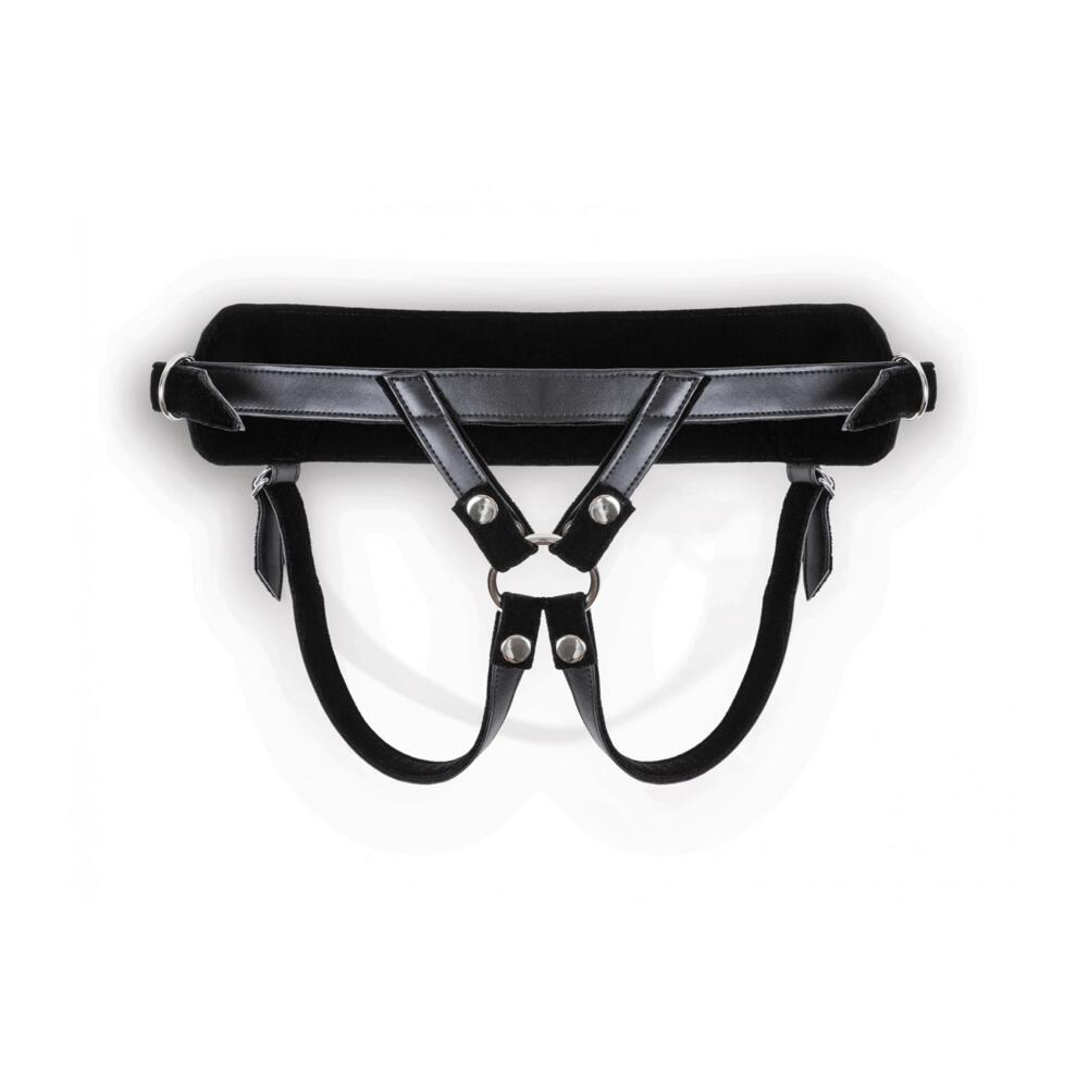 Virgite - Strap-On con Set Dildo Taglie S,M,L - Nero