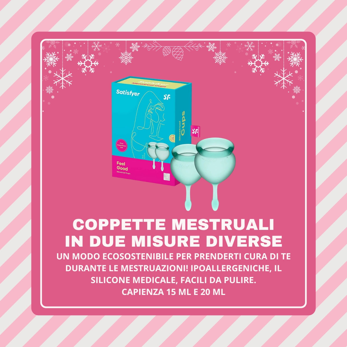 COPPETTA MESTRUALE FEEL GOOD 15 + 20ML