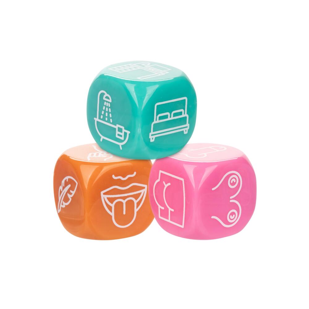 Roll With It Sex Dice Game Multicolor