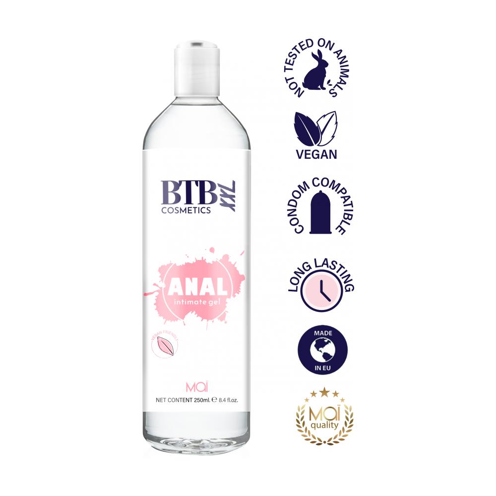 BTB Cosmetics - Lubrificante Anale Base Acqua - 250 ml
