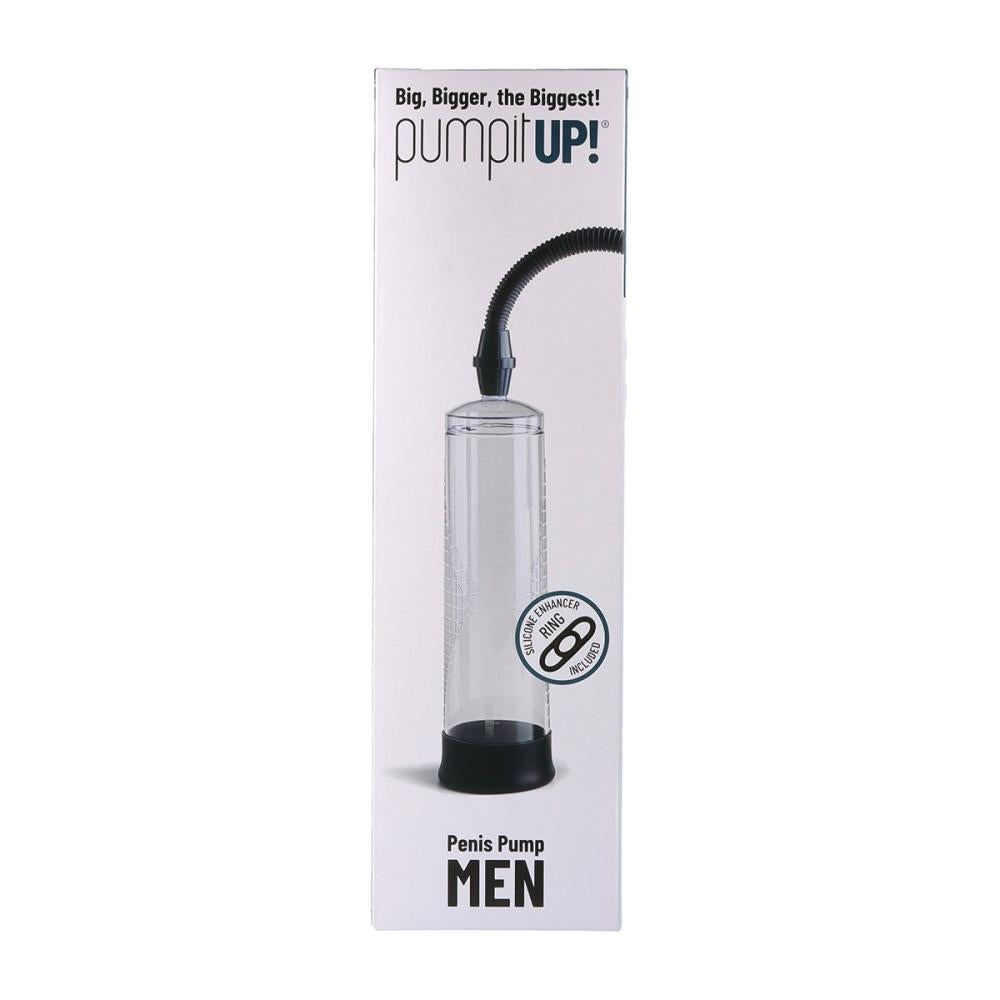 Pump It By Virgite - Pompa Pene con Maniglia - Grigio