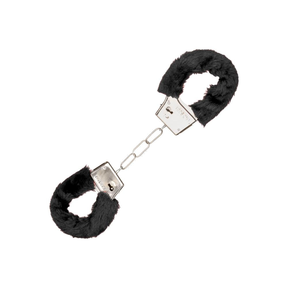 Playful Furry Cuffs Black