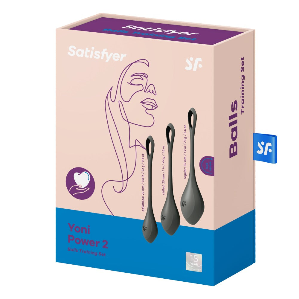 Satisfyer - Yoni Power 2 - musta