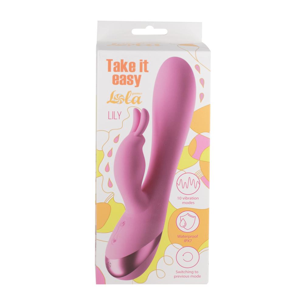 Lola Games - Vibratore Rabbit Lily - Rosa