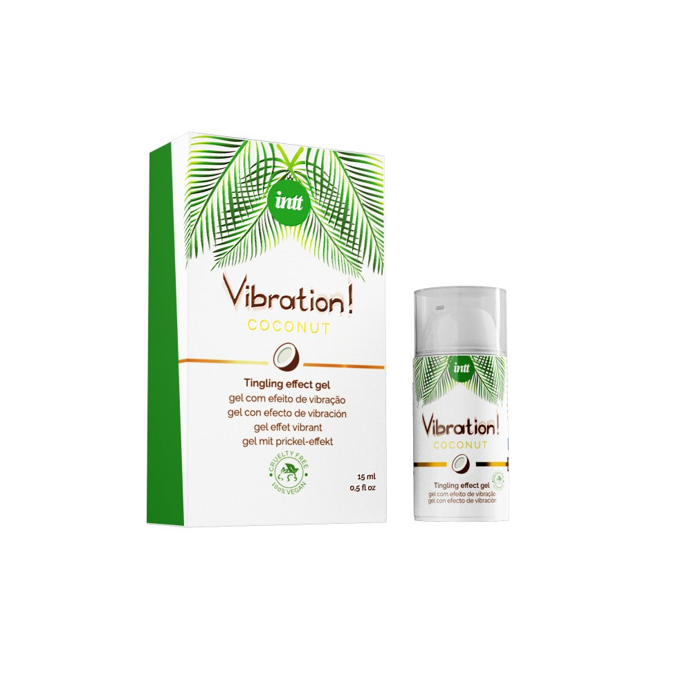 Intt - Gel Vibrante Vegano Cocco - 15 ml