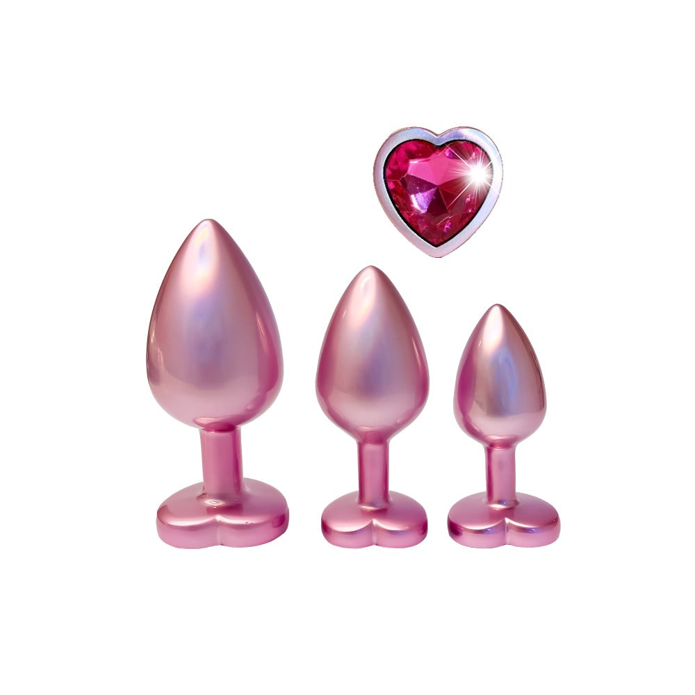 GLEAMING LOVE PEARL PINK PLUG SET