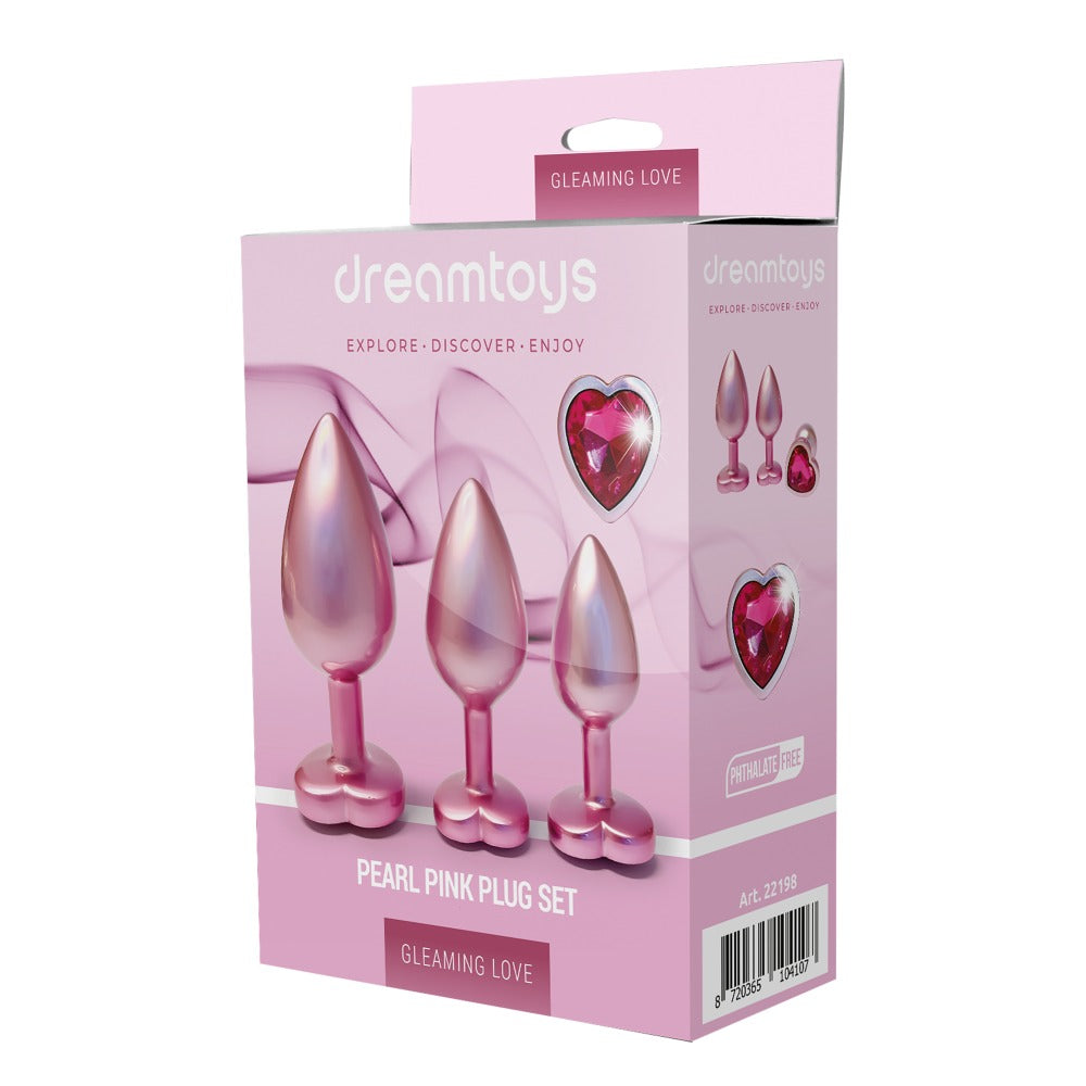 GLEAMING LOVE PEARL PINK PLUG SET