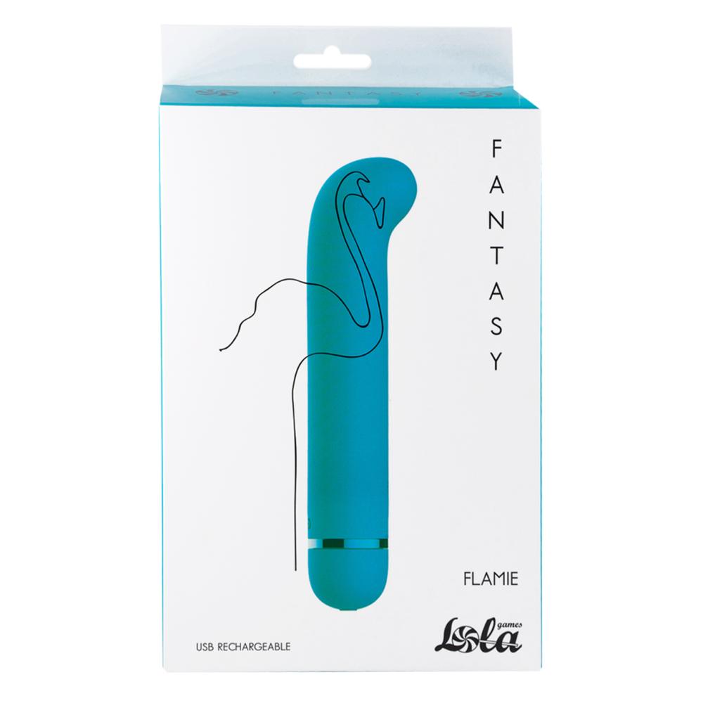 Lola Games - Flamie Flexible Ladattava G-Spot Vibraattori - Vaaleanpunainen