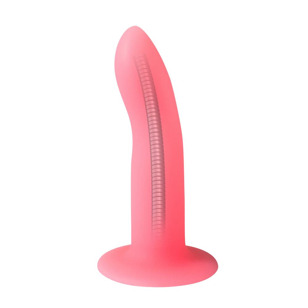 Lola Games - Dildo Pieghevole Fluorescente Moon Beam - Rosa