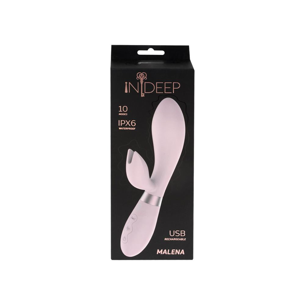 Lola Games - Vibratore Rabbit Ricaricabile Malena - Rosa