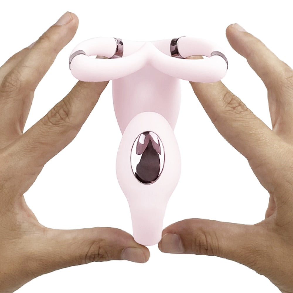 Adrien Lastic - Stimolatore Clitorideo e Punto G + App Venus - Rosa