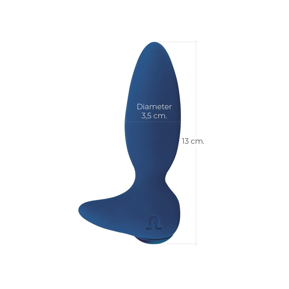 Adrien Lastic - Vibratore Anale + App Little Rocket II - Blu