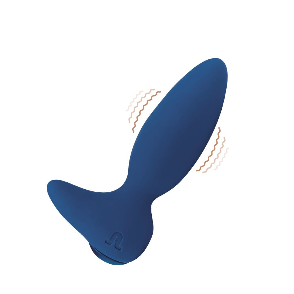 Adrien Lastic - Vibratore Anale + App Little Rocket II - Blu