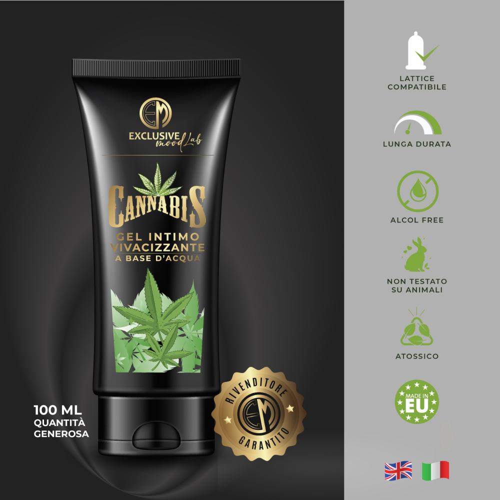 Exclusive Mood - Lubrificante alla Cannabis - 100 ml